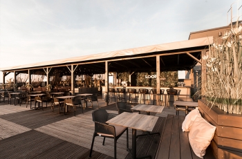 LOOP HOTEL terrace, Vilnius